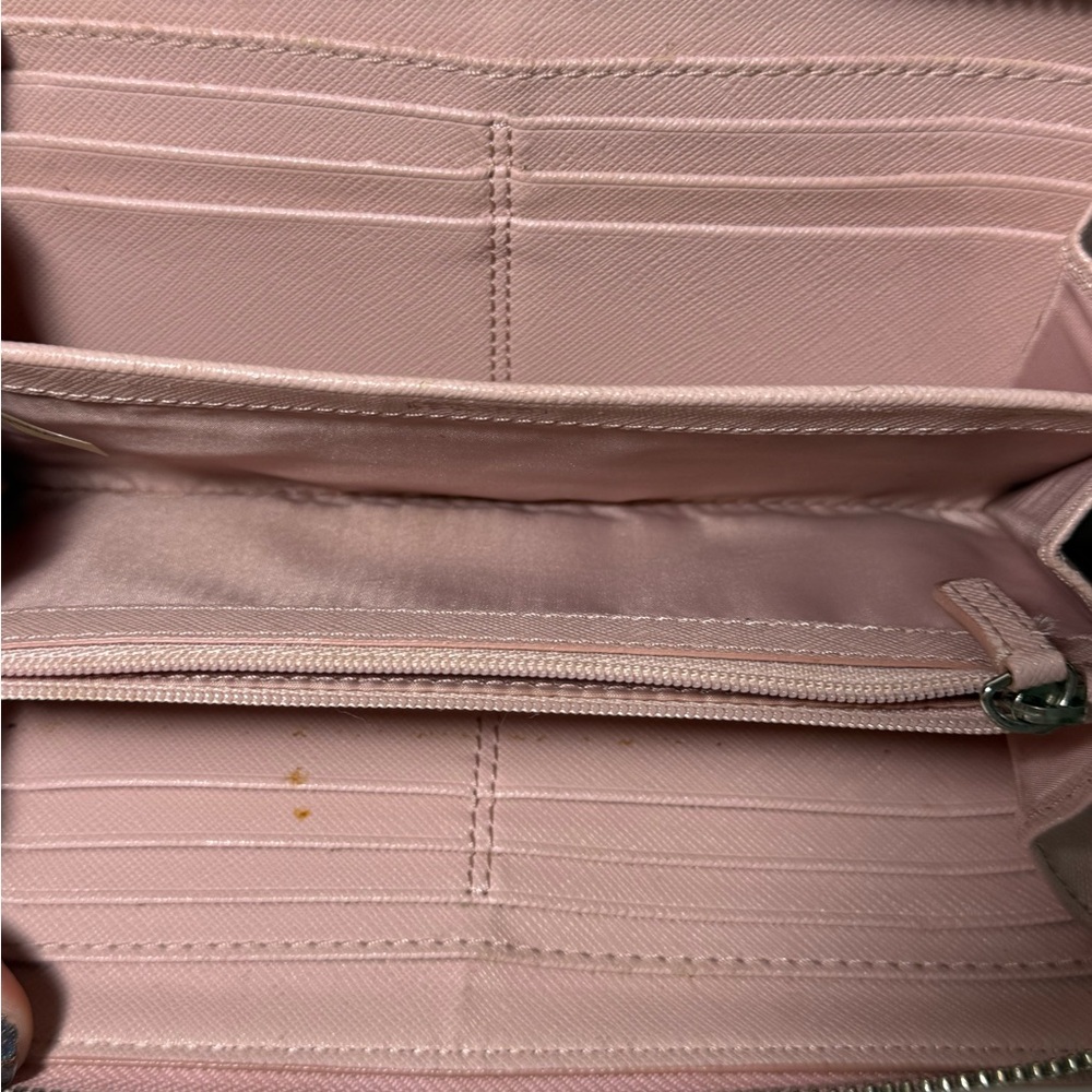Coach Pink Leather Wallet - Picture 10 of 12